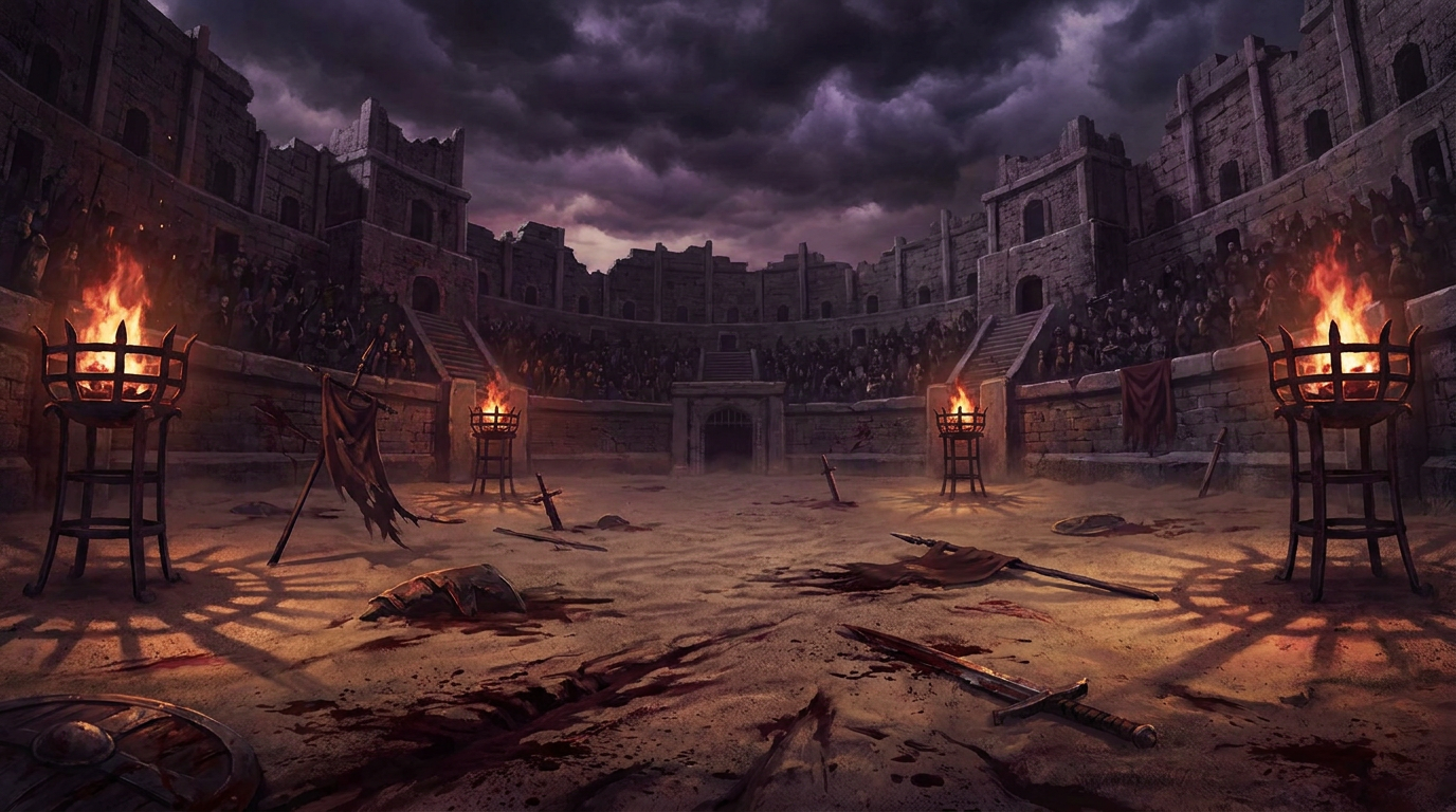 The arena
